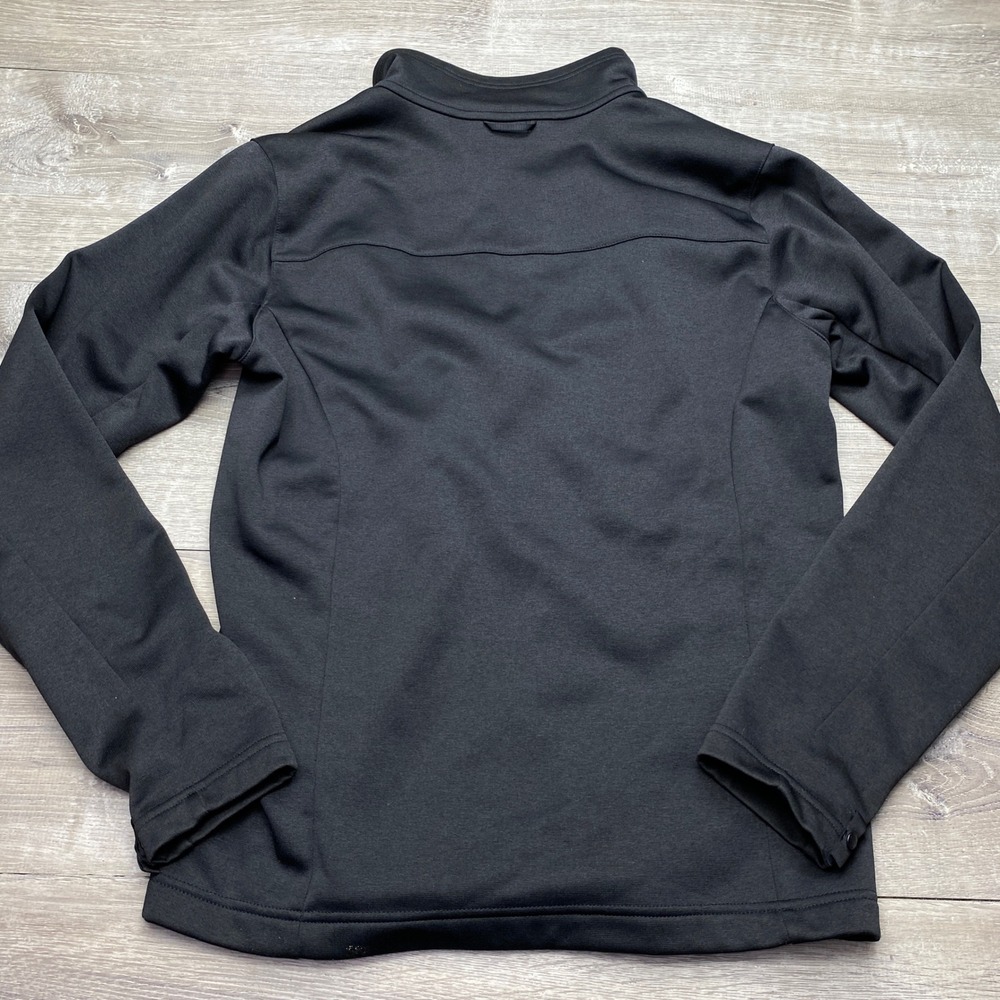 The North Face Jacket Mens Small Black Full Zip Fleece Lined Polyester Track - Picture 2 of 11